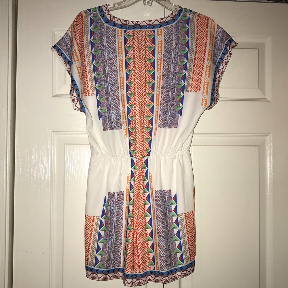 Aztec Print Romper - Picture 2 of 2